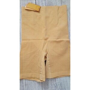 Tummy Control Shapewear High Waisted Body Shaper Shorts Sz L